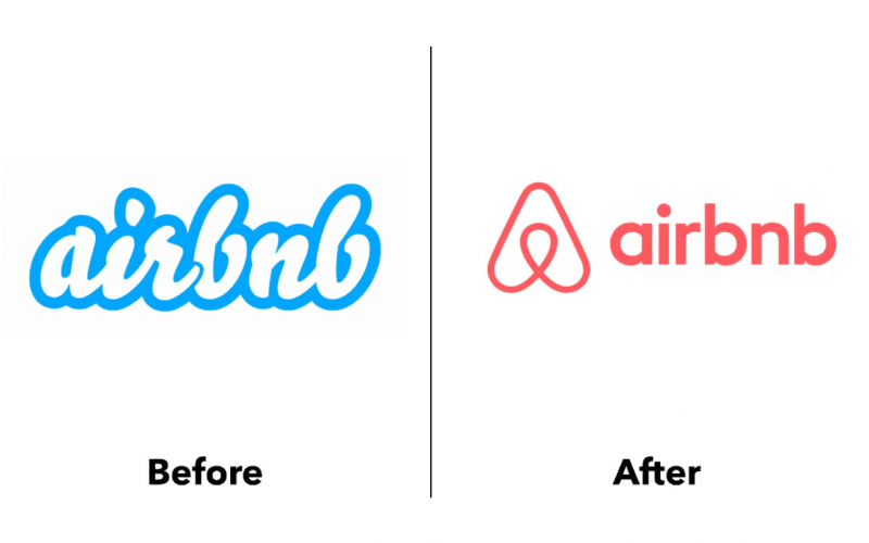 airbnb logo development